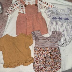 Adorable Baby Clothing Bundle 6/12m